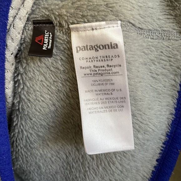 PATAGONIA | Grey Blue Re-tool Snap-t Pullover - Picture 5 of 7